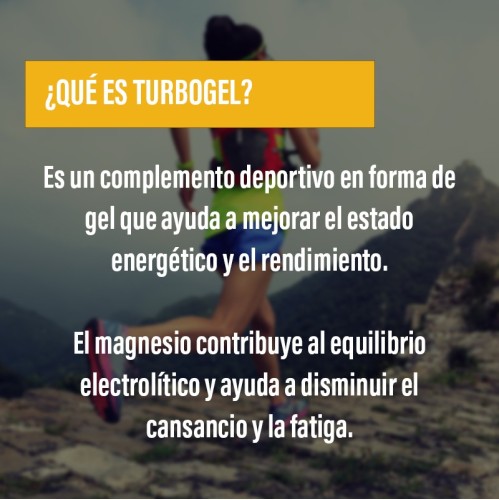 TURBOGEL · Mejora el rendimiento · Efecto refrescante · POWERGYM