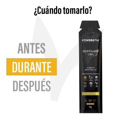 ISOPOWER GEL · Mejora el rendimiento · Endurance · POWERGYM