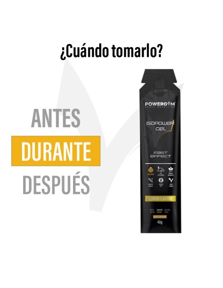 ISOPOWER GEL · Mejora el rendimiento · Endurance · POWERGYM