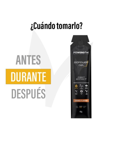 ISOPOWER GEL · Improving performance · Endurance · POWERGYM