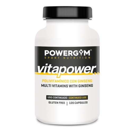 VITAPOWER · Vitaminas, minerales y ginseng · Endurance · POWERGYM