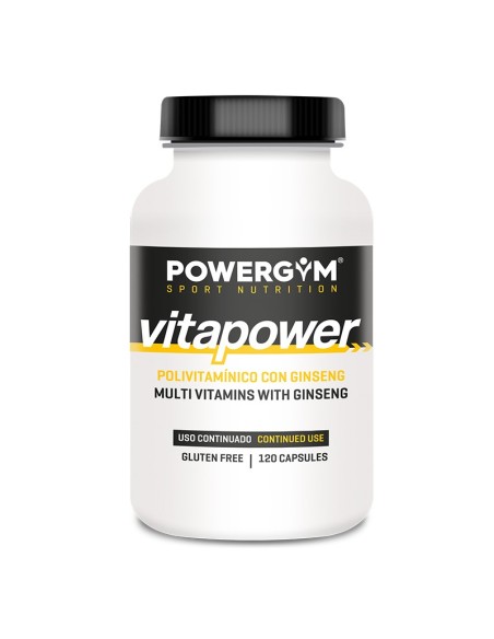 VITAPOWER · Vitaminas, minerales y ginseng · Endurance · POWERGYM