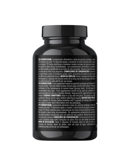 HIDROXYCROM · Efecto saciante · Fat Reduction · POWERGYM