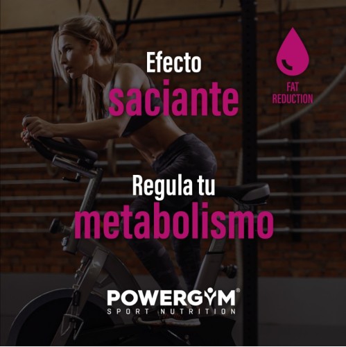 HIDROXYCROM · Efecto saciante · Fat Reduction · POWERGYM