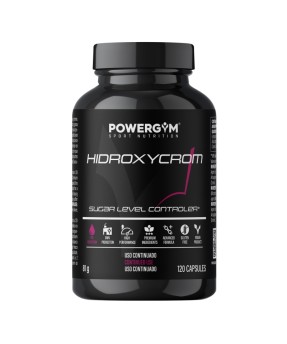HIDROXYCROM · Efecto saciante · Fat Reduction · POWERGYM