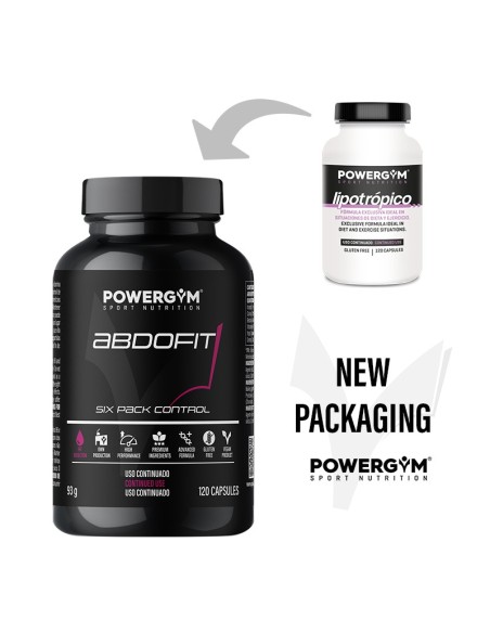 ABDOFIT · Energía a partir de lípidos · Fat reduction · POWERGYM