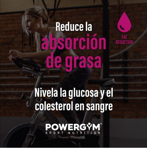CALORY CONTROL · Absorción de grasa · Fat reduction · POWERGYM
