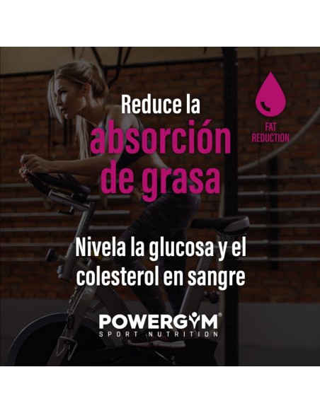 CALORY CONTROL · Absorción de grasa · Fat reduction · POWERGYM