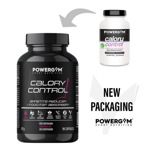 CALORY CONTROL · Absorción de grasa · Fat reduction · POWERGYM