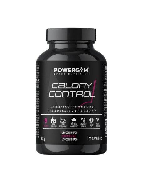 CALORY CONTROL · Absorción de grasa · Fat reduction · POWERGYM