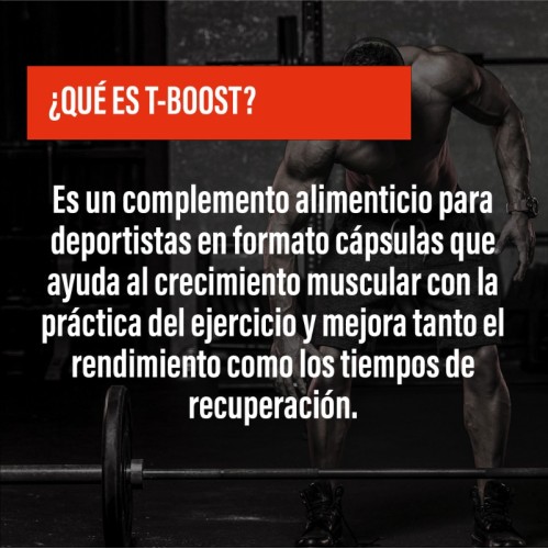 TBOOST · Crecimiento muscular · Muscle Building · POWERGYM