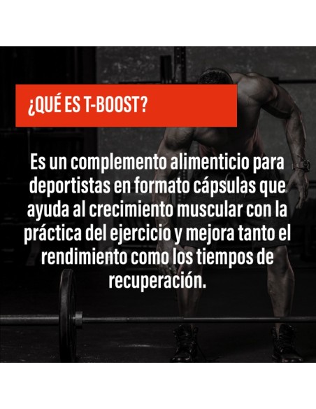 TBOOST · Crecimiento muscular · Muscle Building · POWERGYM