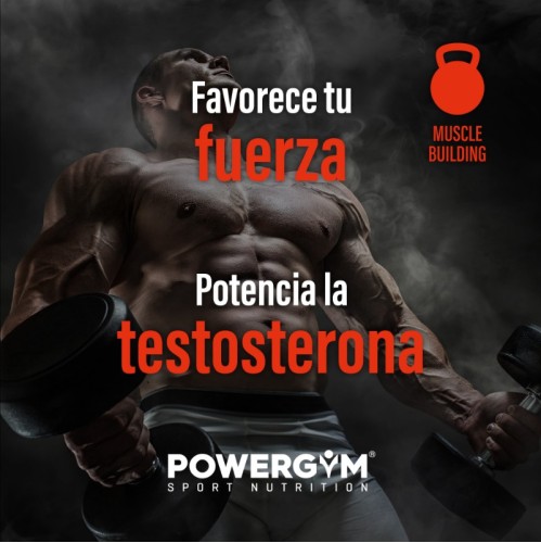 TBOOST · Crecimiento muscular · Muscle Building · POWERGYM