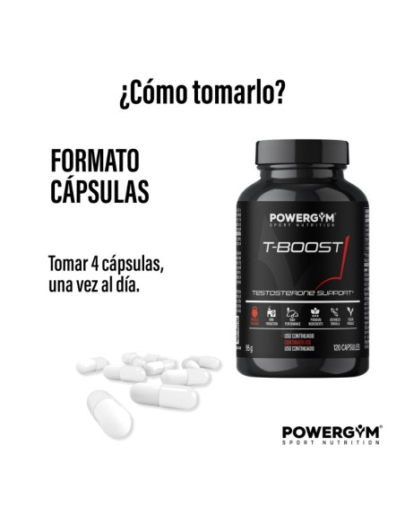 TBOOST · Crecimiento muscular · Muscle Building · POWERGYM
