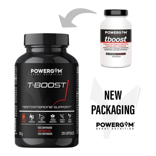 TBOOST · Crecimiento muscular · Muscle Building · POWERGYM