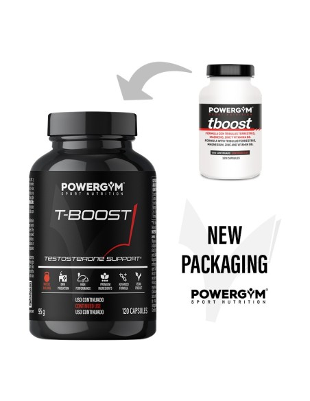 TBOOST · Crecimiento muscular · Muscle Building · POWERGYM