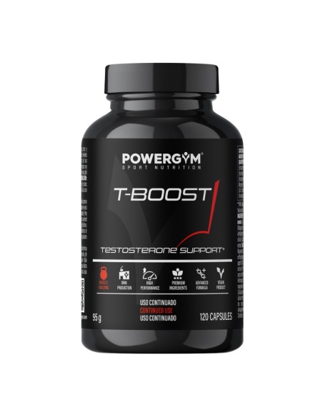 TBOOST · Crecimiento muscular · Muscle Building · POWERGYM