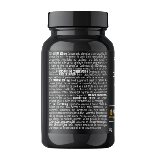 CAFFEINE 200 mg · Energía · Endurance · POWERGYM