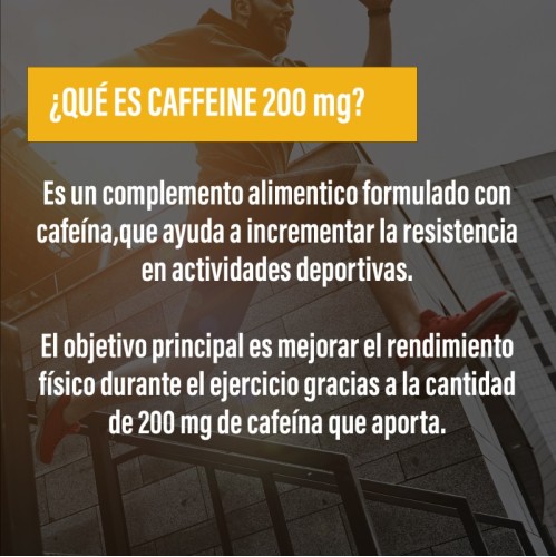 CAFFEINE 200 mg · Energy · Endurance · POWERGYM