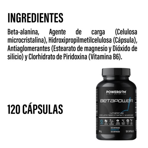 BETAPOWER · Muscle recovery · Recovery · POWERGYM