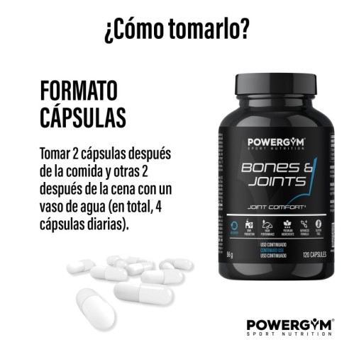 BONES & JOINTS · Salud articular · Recovery · POWERGYM