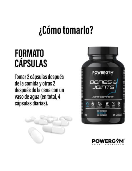 BONES & JOINTS · Salud articular · Recovery · POWERGYM