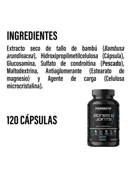BONES & JOINTS · Salud articular · Recovery · POWERGYM