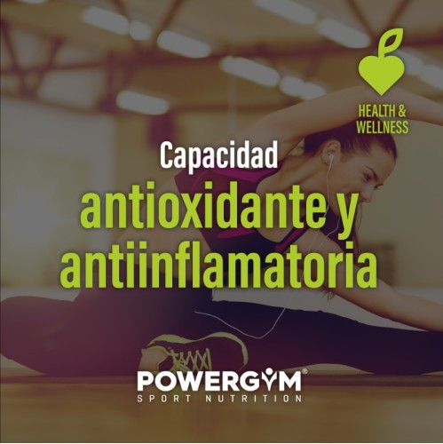 CURCUMA 200 mg · Antioxidant effect · Health & Wellness · POWERGYM