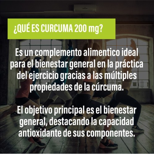 CURCUMA 200 mg · Antioxidant effect · Health & Wellness · POWERGYM