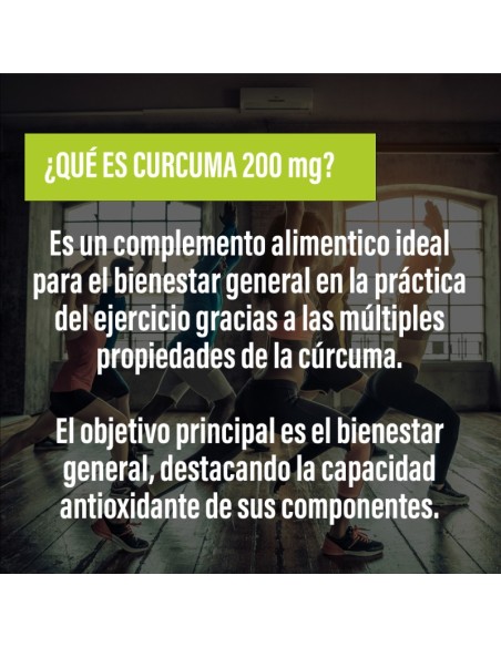 CURCUMA 200 mg · Antioxidant effect · Health & Wellness · POWERGYM