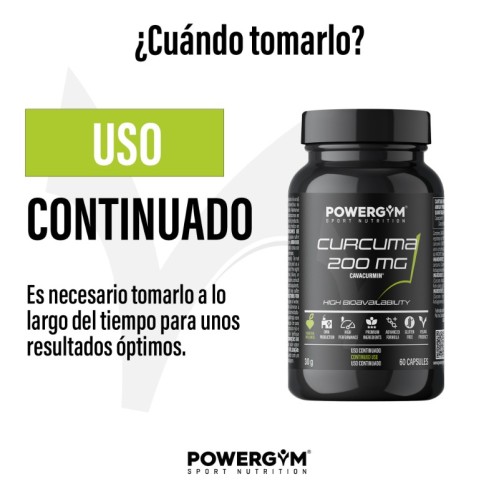 CURCUMA 200 mg · Antioxidant effect · Health & Wellness · POWERGYM