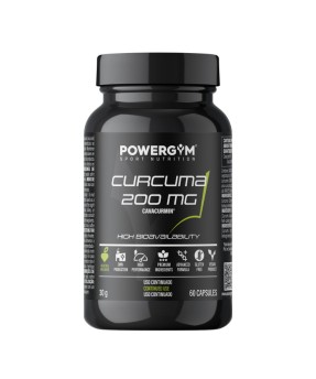 CURCUMA 200 mg · Efecto antioxidante · Health & Wellness · POWERGYM