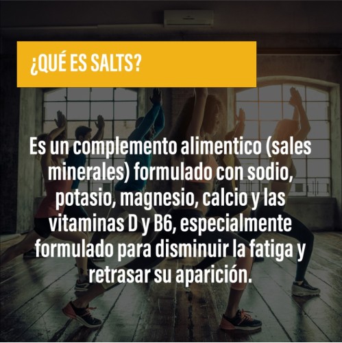 SALTS · Electrolyte balance · Endurance · POWERGYM