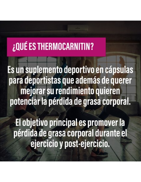 THERMOCARNITIN · Quemagrasas · Fat Reduction · POWERGYM