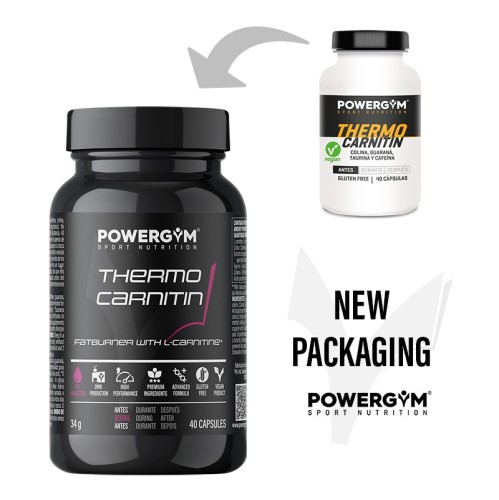 THERMOCARNITIN · Quemagrasas · Fat Reduction · POWERGYM