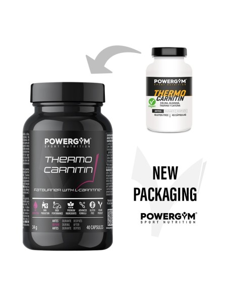 THERMOCARNITIN · Quemagrasas · Fat Reduction · POWERGYM