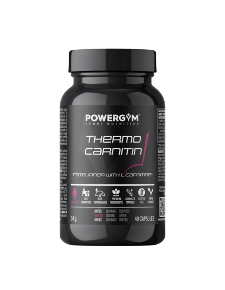 THERMOCARNITIN · Quemagrasas · Fat Reduction · POWERGYM