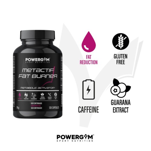 METACTIF · Quemagrasas · Fat Reduction · POWERGYM