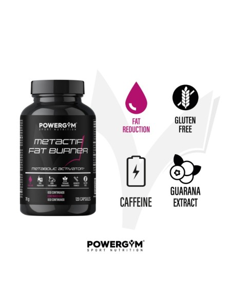METACTIF · Quemagrasas · Fat Reduction · POWERGYM