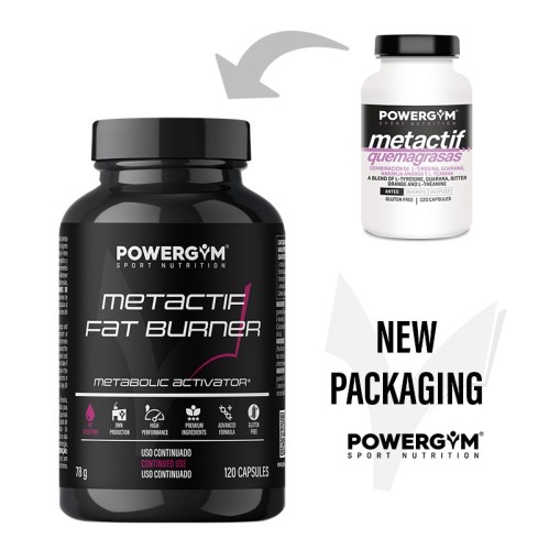 METACTIF · Quemagrasas · Fat Reduction · POWERGYM