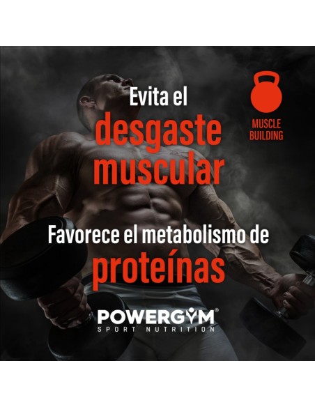 HMB · Evita el desgaste muscular · Muscle Building · POWERGYM