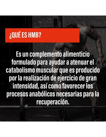 HMB · Evita el desgaste muscular · Muscle Building · POWERGYM
