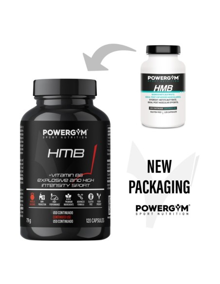 HMB · Evita el desgaste muscular · Muscle Building · POWERGYM