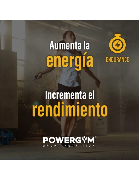 POWERBOMB · Energy in capsule · Endurance · POWERGYM