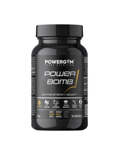 POWERBOMB · Energy in capsule · Endurance · POWERGYM