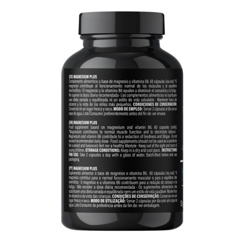 MAGNESIUM PLUS · Magnesium bisglycinate · Recovery · POWERGYM