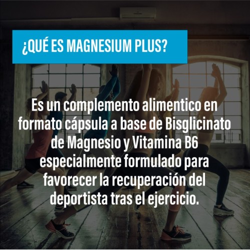 MAGNESIUM PLUS · Magnesium bisglycinate · Recovery · POWERGYM