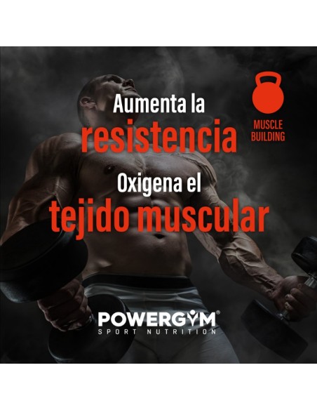 NITRIC POWER · Intensity sports · Muscle Building · POWERGYM
