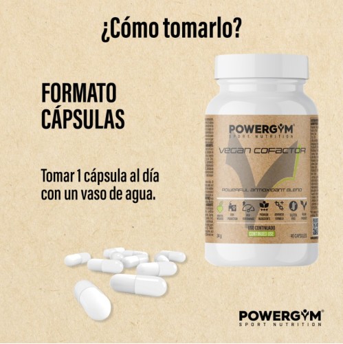 VEGAN COFACTOR · Health & Wellness · POWERGYM