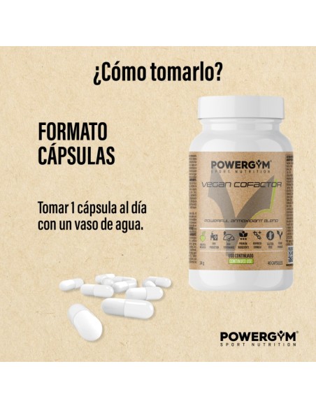 VEGAN COFACTOR · Health & Wellness · POWERGYM